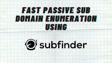 Subfinder - Passive subdomain enumeration tutorial. #subfinder #bugbountytips #pentest #enumeration