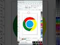 ✨ How to Create Google Chrome Logo in Coreldraw | Logo Design Tutorial in Hindi | CorelDRAW Basics"
