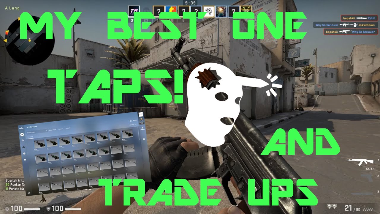 CS GO TRADE UPS AND MY BEST ONE TAPS SO FAR - YouTube