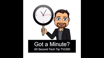 Got A Minute? Signing into Google Classroom at Home