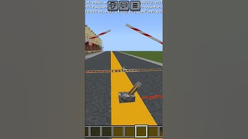 railroad crossing Malfunction #railroad #railfan #railway #minecraft #train