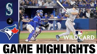 Mariners vs. Blue Jays Wild Card Game 2 Highlights (10/8/22) | MLB Postseason Highlights