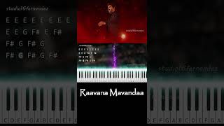 Raavana Mavandaa Keyboard Cover | Piano Notes | Jana Nayagan | Anirudh Ravichander | Fernandez 2