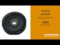 HUSTLER 604795 - PULLEY IDLER FLAT 4.00" - HUSTLER genuine Part Number 604795