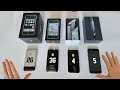 iPhone 1 2G/3G/4/5 - Unboxing - Test - Comparaison ! [Rare] [FR]
