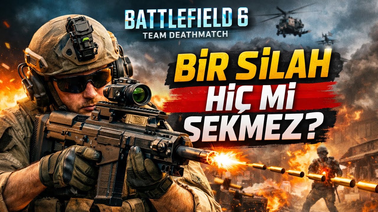Bir Silah Hiç mi Sekmez? | SL9 ile 24 Kill – Battlefield 6 Team Deathmatch