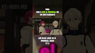 Nagi sigue.detenido por un crimen Futbolero #bluelock #vr #seishironagi #humor #mundial