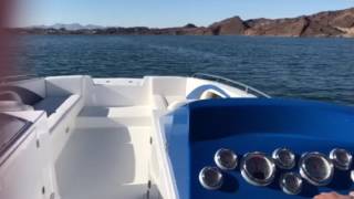 First ride Shockwave 28 Deck 565 mercruiser