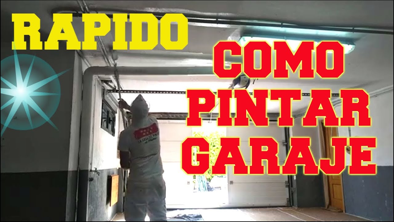 COMO PINTAR GARAJE ZOCALO PARED 