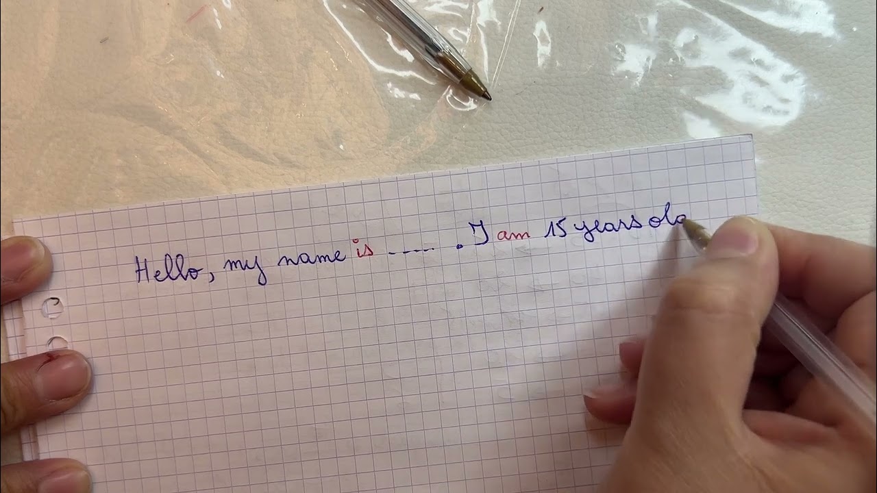 الرابعة متوسط / الفصل 2/ الوحدة 2طريقة كتابة فقرة حول نفسك و أستاذك المفضل