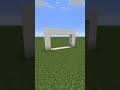 Cooles Minecraft Garagentor bauen - Build Hacks! #shorts