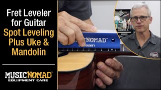 The Perfect 7" Fret Leveler for Guitar Spot Leveling & Creating Fall Away plus Ukulele & Mandolin