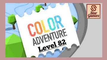 Color Adventure : Level 82 | Draw the Path & Pass All Tricky Obstacles in this 3D Game