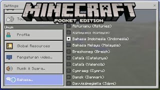 BAHASA INDONESIA?! - Minecraft PE (Pocket Edition) Indonesia