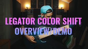 Legator Guitars S Series Ninja NFS8 Color Shift Overview/Demo