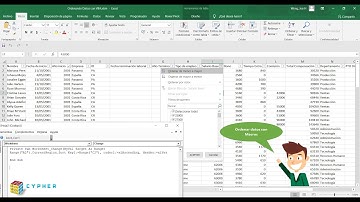 Ordenando Datos con VBA