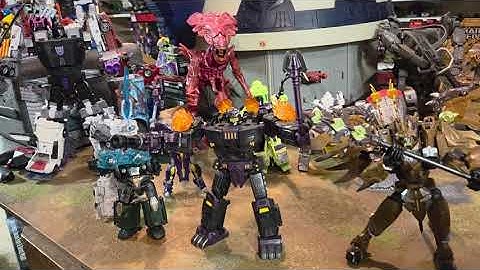 Onyx Prime, Unboxing, Review and Comparison Transformers Age of The Primes Leader Class The Thirteen