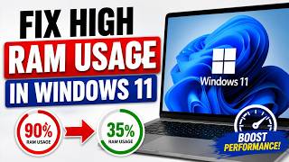 How to Fix High RAM Usage in Windows 11