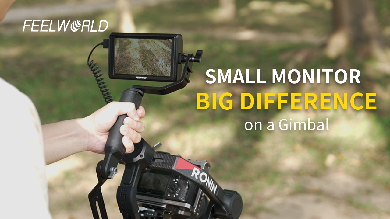 Small Monitor, Big Difference on a Gimbal | S55E 5" Camera Monitor