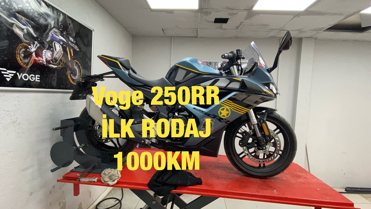 VOGE250RR İLK RODAJ BAKIMI  #voge #voge250rr #ankara #rodaj