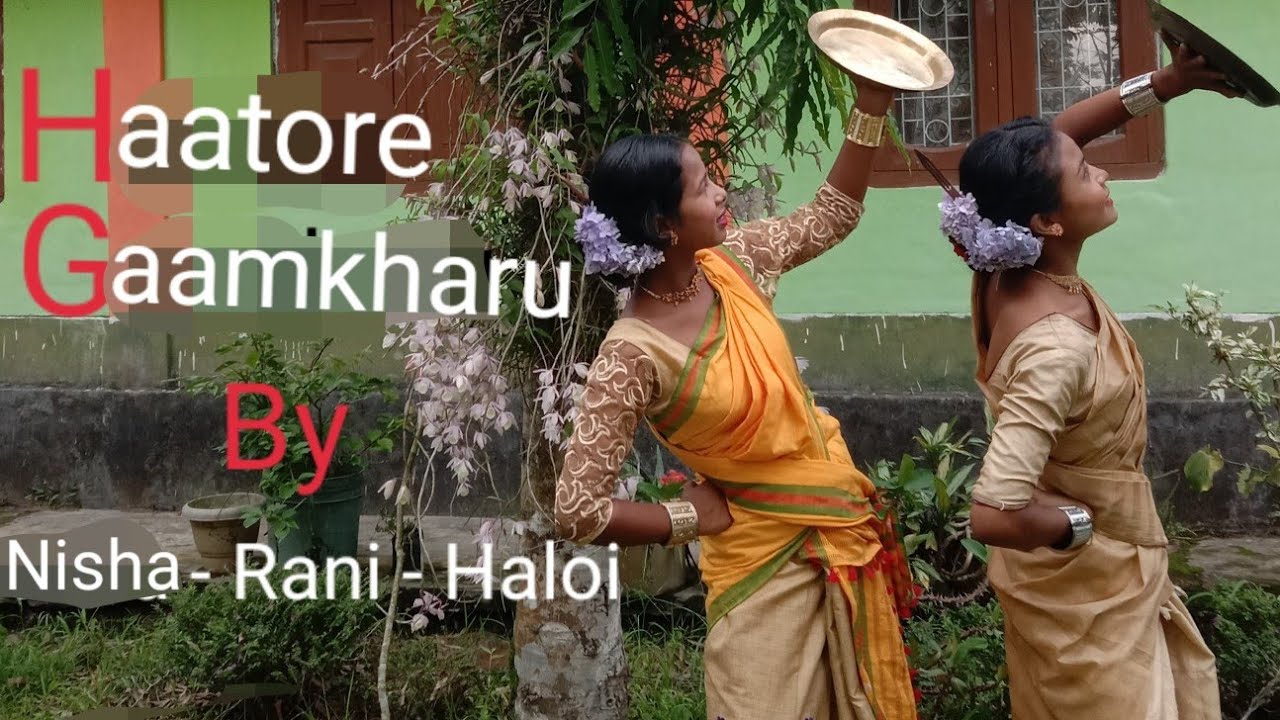 Haatore Gaamkharu by Nisha   Rani   Haloi cover video