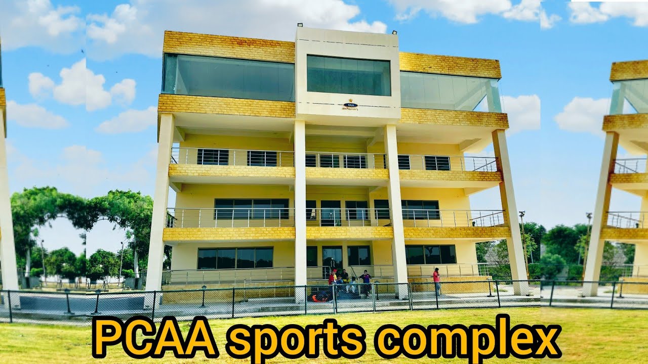 The PCAA sports complex karachi YouTube