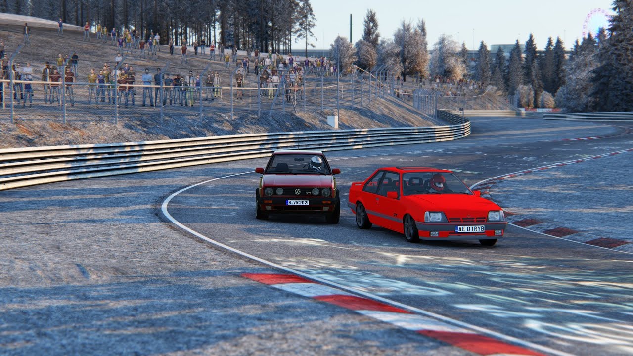 Assetto Corsa Nordschleife Mk Golf Vrs Mk Cavalier Youtube