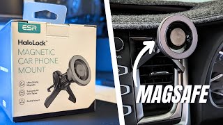 ESR HaloLock MagSafe Car Mount: Review & Setup