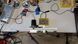 BTS7960 IBT-2 linear actuator test