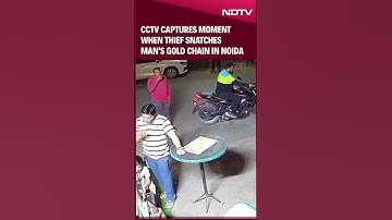 CCTV Captures Moment When Thief Snatches Man