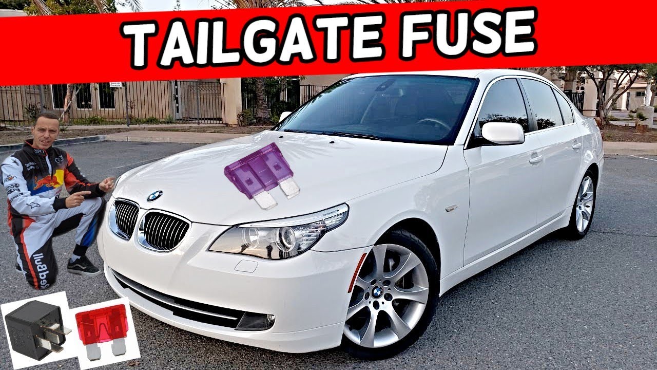 BMW E60 E61 TAILGATE TAIL GATE FUSE 525i 528i 530i 535i 540i 550i 520i 523i 520d 525d 530d 535d