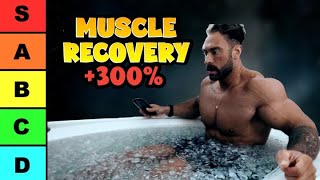 Your Muscle Recovery SUCKS - Here are Best Recovery Methods | Tier list