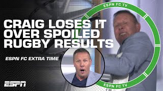 Frank spoiling France-South Africa rugby results RUINS Craig Burley's day 🤣 | ESPN FC Extra Time