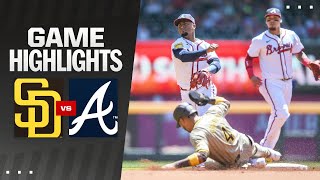 Padres vs. Braves Game 2 Highlights (5\/20\/24) | MLB Highlights