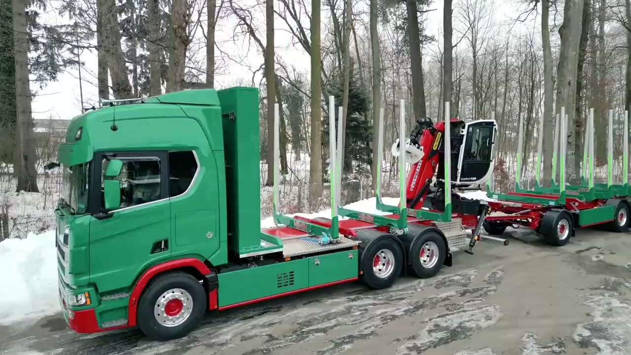 Warum diese Rungenfahrzeuge im Holztransport überzeugen | Riedler Fahrzeugbau