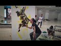 Traditional Dance Live Painting Performance by S.P. Hidayat (Full Length)