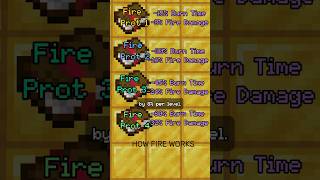 How fire actually works in Minecraft #minecraft
