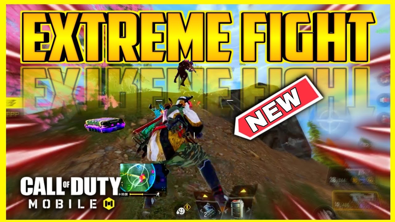 EXTREME FIGHT SITUATION IN SOLO VS SQUAD GAMEPLAY - COD MOBILE BATTLE ROYALE