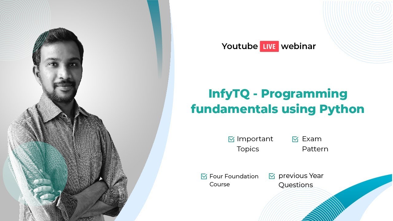 infytq programming fundamentals using python assignment solutions