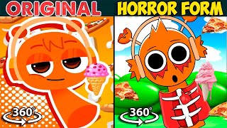 360° VR  Incredibox Sprunki Animated Original vs Horror Form Series Intro