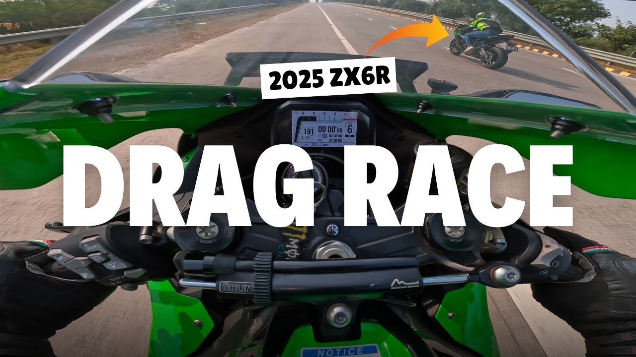 2024 Kawasaki ZX6R vs ZX10R: Insane Race to Taj Mahal