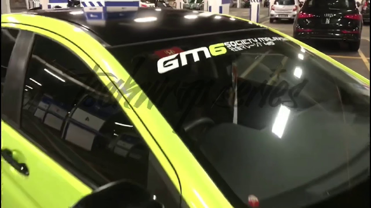 Car wrap malaysia ACID LIME🔥 YouTube