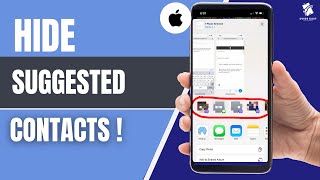 How to Turn Off Suggested Contacts When Sharing on iPhone (2025) — Simple Privacy Fix