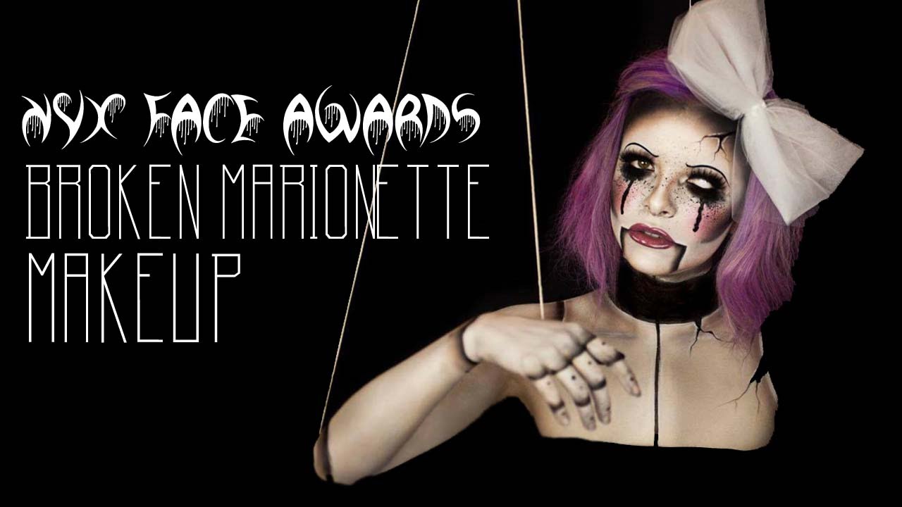 Broken Marionette Makeup Tutorial