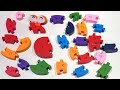Toddler numbers learning  toddler colors  english and spanish  preschool educational