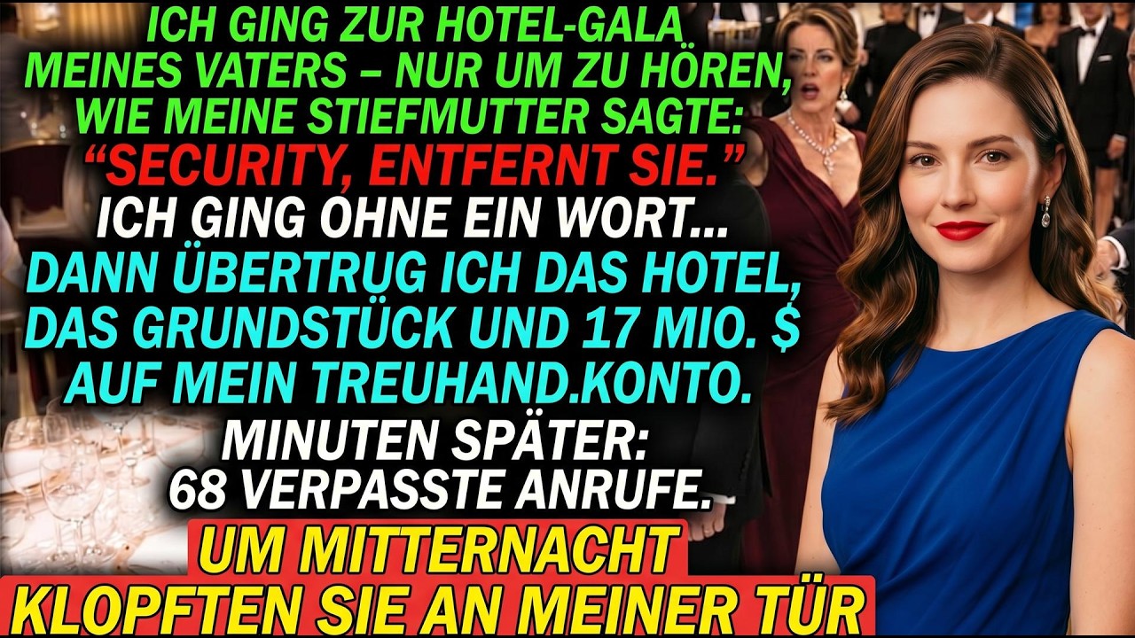 Security wirft mich von Papas Gala — dann kam der schockierende Anruf!