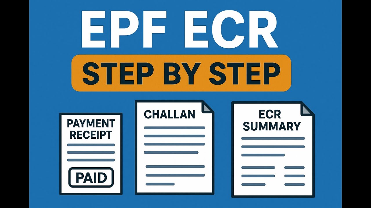 How to File EPF ECR 2025 Online | Full Process: ECR Summary, Challan ...
