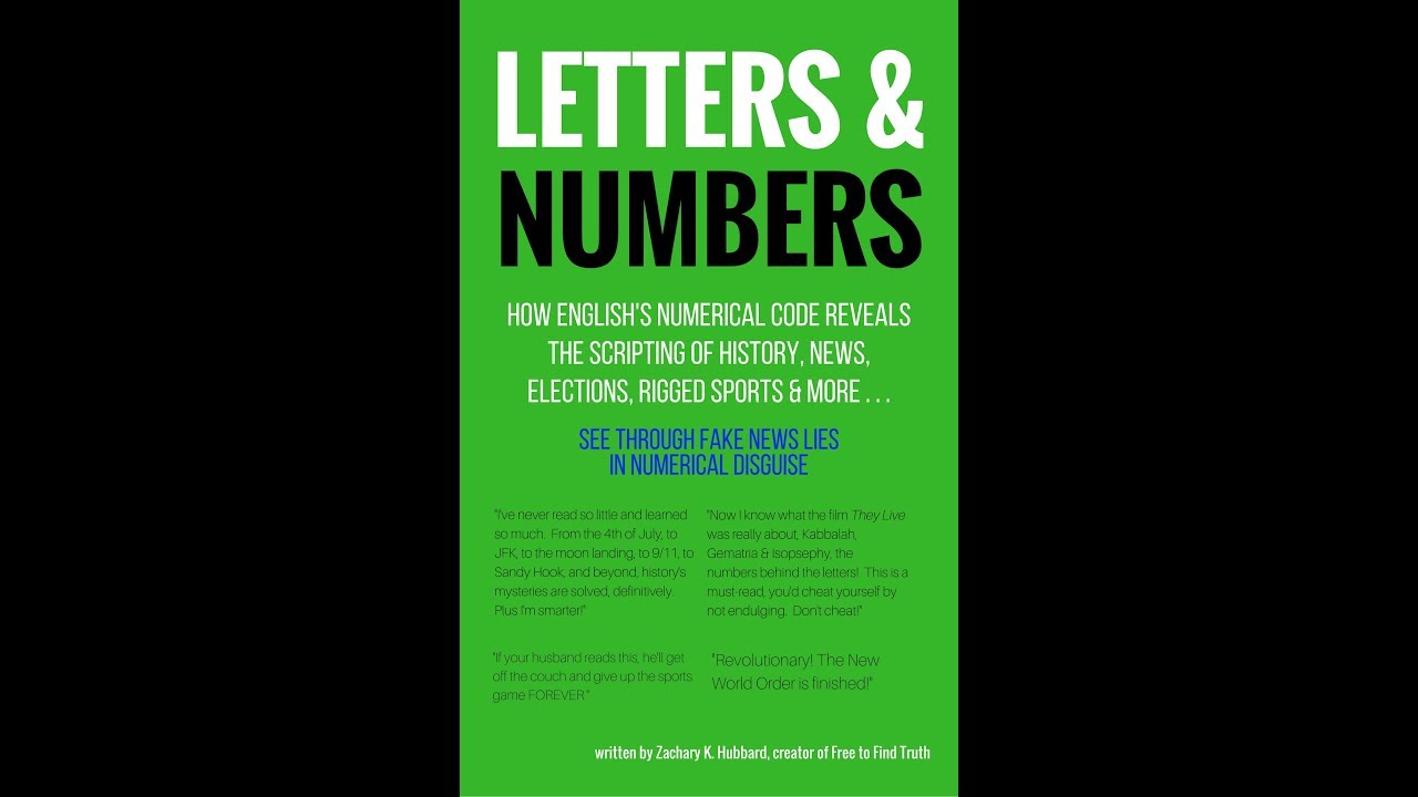 Zachary K. Hubbard is creating Knowledge, Truth & Gematria Awareness | Patreon letters and numbers zachary k hubbard pdf download