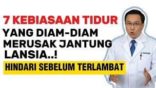 7 Kebiasaan Tidur Yang Diam-Diam Merusak Jantung Lansia. Hindari Sebelum Terlambat! 