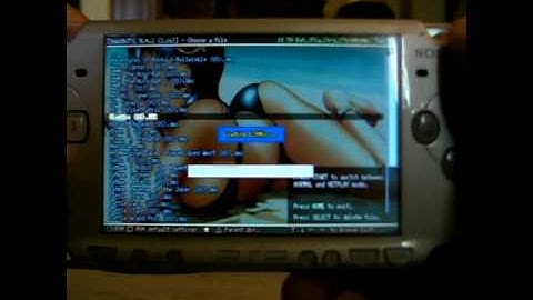 What you can do on a psp with custom firmware